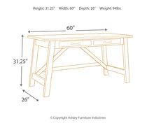 Load image into Gallery viewer, Baldridge Home Office Large Leg Desk
