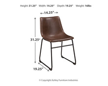 Load image into Gallery viewer, Centiar Dining UPH Side Chair (2/CN)
