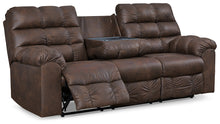 Load image into Gallery viewer, Derwin Reclining Sofa w/ Drop Down Table
