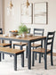 Gesthaven Dining Room Table Set (6/CN)