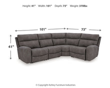 Load image into Gallery viewer, Next-Gen DuraPella 4-Piece Power Reclining Sectional
