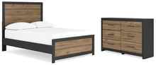 Load image into Gallery viewer, Vertani Full Panel Bed with Dresser
