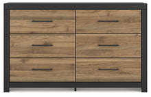 Load image into Gallery viewer, Vertani Twin Panel Bed with Dresser and 2 Nightstands
