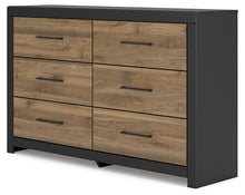 Load image into Gallery viewer, Vertani Twin Panel Bed with Dresser and 2 Nightstands
