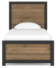 Load image into Gallery viewer, Vertani Twin Panel Bed with Dresser and 2 Nightstands
