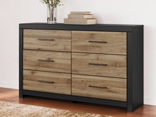 Load image into Gallery viewer, Vertani Twin Panel Bed with Dresser and 2 Nightstands
