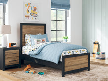 Load image into Gallery viewer, Vertani Twin Panel Bed with Dresser and 2 Nightstands
