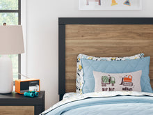 Load image into Gallery viewer, Vertani Twin Panel Bed with Nightstand
