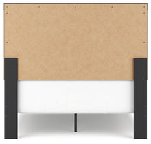 Load image into Gallery viewer, Vertani Full Panel Bed with Mirrored Dresser
