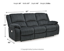 Load image into Gallery viewer, Draycoll Reclining Power Sofa
