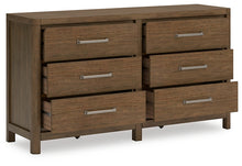 Load image into Gallery viewer, Cabalynn California King Upholstered Bed with Dresser, Chest and 2 Nightstands
