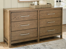 Load image into Gallery viewer, Cabalynn California King Upholstered Bed with Dresser, Chest and 2 Nightstands
