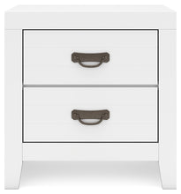 Load image into Gallery viewer, Binterglen Twin Panel Bed with Nightstand
