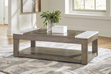 Load image into Gallery viewer, Loyaska Coffee Table with 2 End Tables
