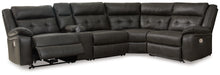 Load image into Gallery viewer, Mackie Pike 5-Piece Power Reclining Sectional
