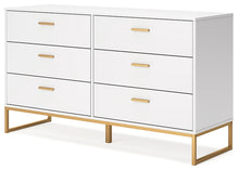 Load image into Gallery viewer, Socalle Twin Panel Headboard with Dresser, Chest and 2 Nightstands
