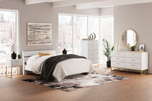 Load image into Gallery viewer, Socalle Full Panel Platform Bed with Dresser, Chest and 2 Nightstands
