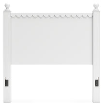 Load image into Gallery viewer, Mollviney Full Panel Headboard with Mirrored Dresser, Chest and 2 Nightstands
