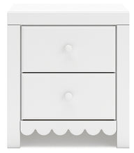 Load image into Gallery viewer, Mollviney Full Panel Headboard with Mirrored Dresser, Chest and 2 Nightstands
