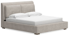 Load image into Gallery viewer, Cabalynn California King Upholstered Bed with Chest and 2 Nightstands
