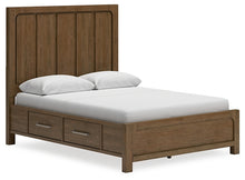 Load image into Gallery viewer, Cabalynn Queen Panel Storage Bed with Chest and 2 Nightstands
