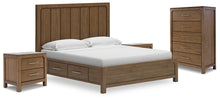 Load image into Gallery viewer, Cabalynn King Panel Storage Bed with Chest and 2 Nightstands
