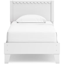 Load image into Gallery viewer, Hallityn Twin Panel Platform Bed with Dresser and Nightstand
