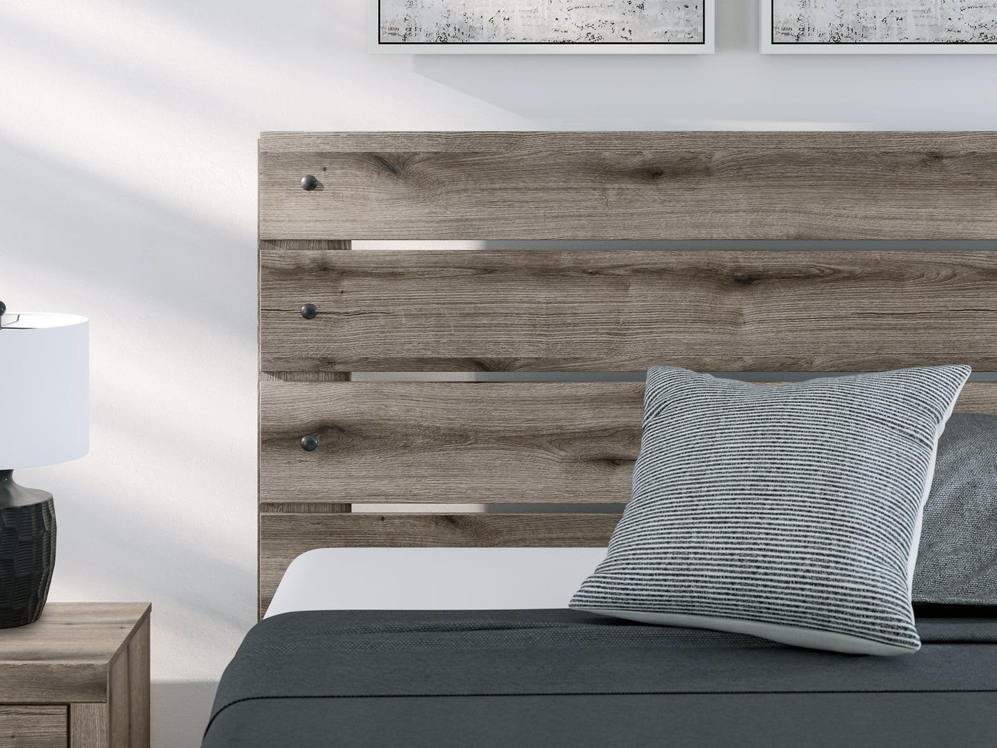 Graystorm Queen Panel Bed