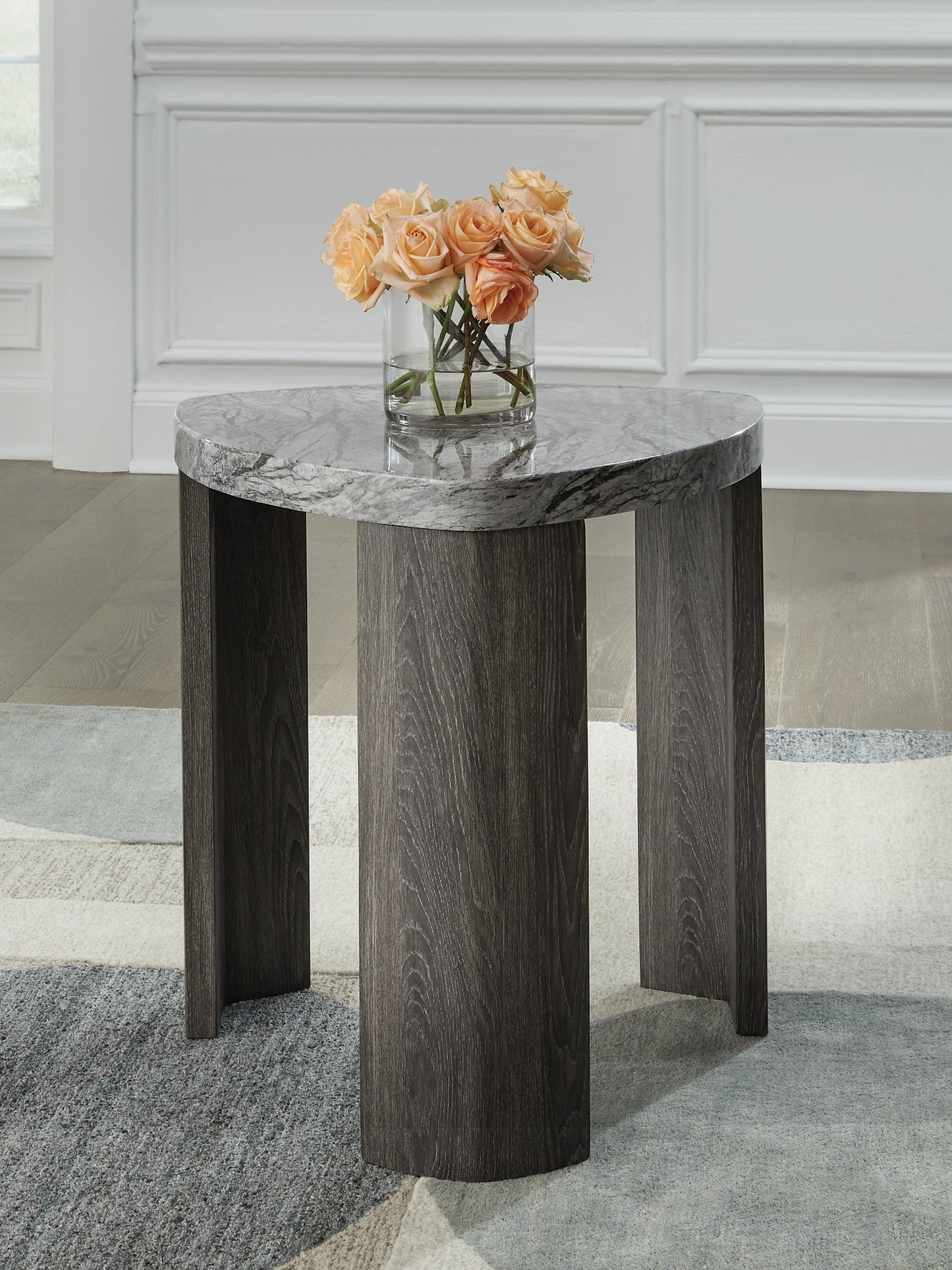 Surmour Triangle End Table