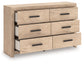 Sanginlane Six Drawer Dresser