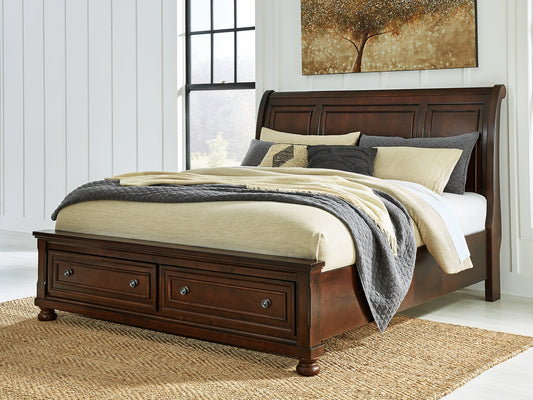 Porter King Sleigh Storage Bed