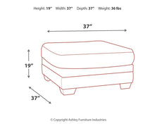 Load image into Gallery viewer, Tracling Oversized Accent Ottoman
