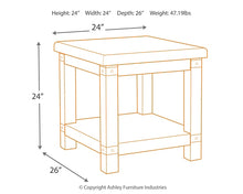 Load image into Gallery viewer, Carynhurst Rectangular End Table
