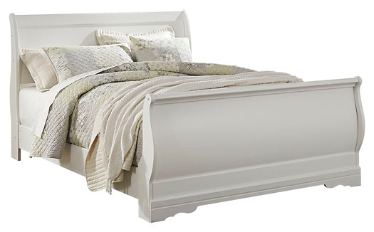 Anarasia  Sleigh Bed