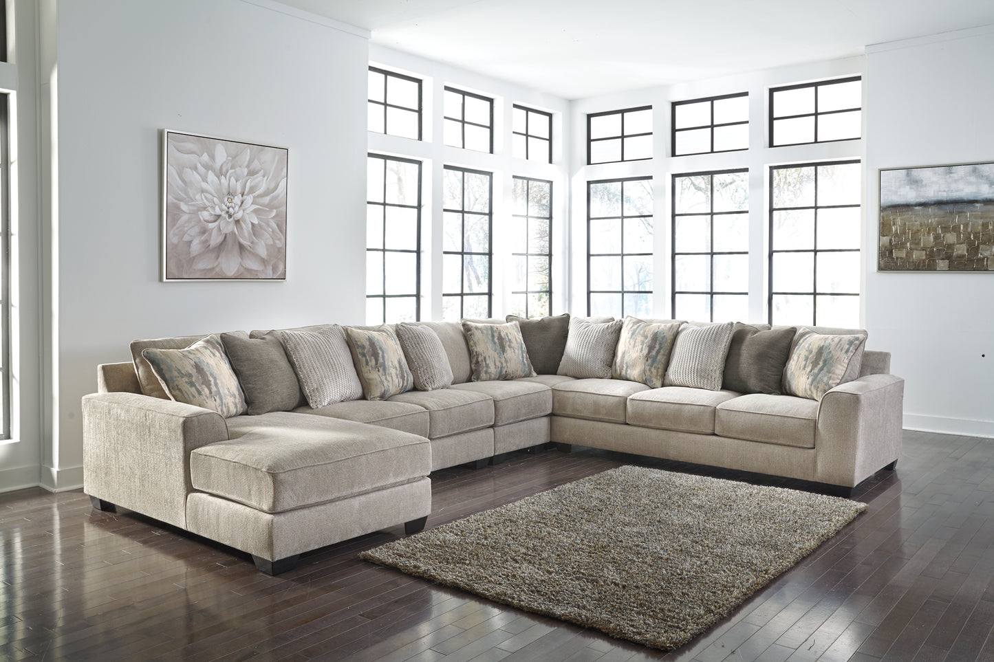 Ardsley 5-Piece Sectional with Chaise