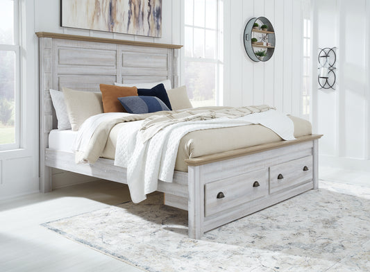 Haven Bay  Panel Storage Bed