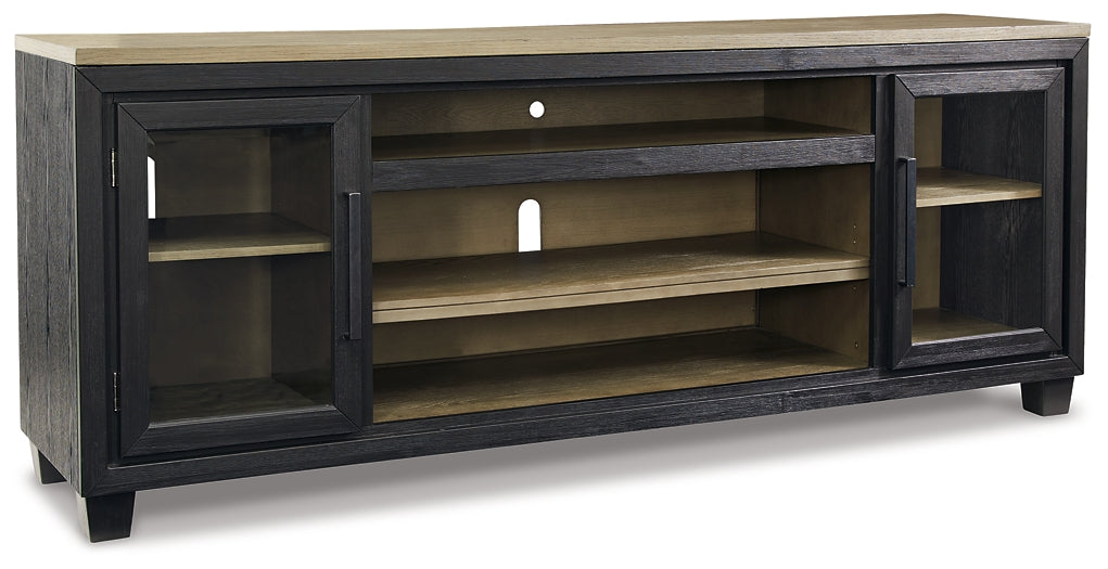 Foyland XL TV Stand w/Fireplace Option