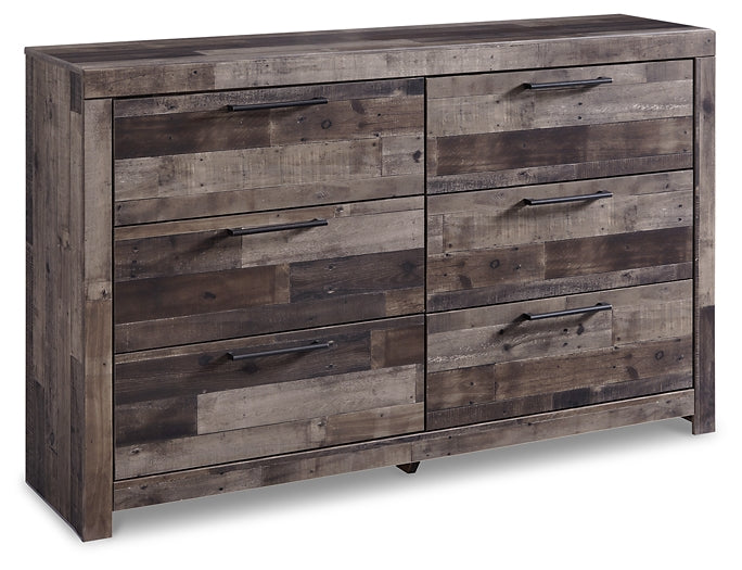 Derekson King Panel Headboard with Dresser