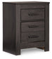 Brinxton Full Panel Bed with Nightstand