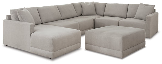 Katany 6-Piece Sectional with Ottoman