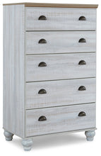 Load image into Gallery viewer, Haven Bay Queen Panel Bed with Mirrored Dresser and Chest
