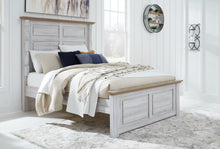 Load image into Gallery viewer, Haven Bay Queen Panel Bed with Mirrored Dresser and Chest
