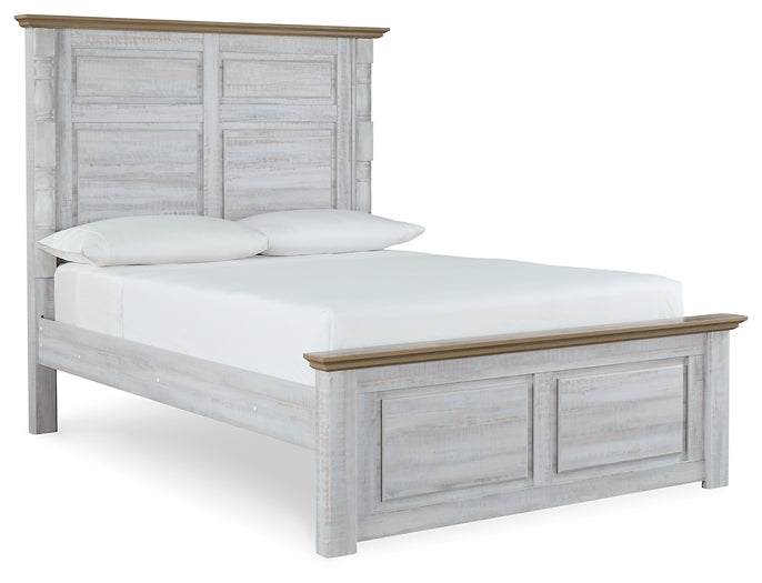 Haven Bay Queen Panel Bed with Dresser