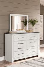 Load image into Gallery viewer, Schoenberg Queen Panel Bed with Mirrored Dresser, Chest and Nightstand
