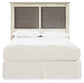 Cambeck King/California King Upholstered Panel Headboard with Dresser