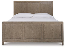 Load image into Gallery viewer, Chrestner California King Panel Bed with Mirrored Dresser and Chest
