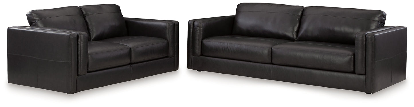 Amiata Sofa and Loveseat