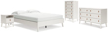 Load image into Gallery viewer, Aprilyn Queen Platform Bed with Dresser, Chest and Nightstand
