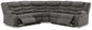 Partymate 2-Piece Reclining Sectional