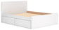 Onita  Panel Platform Bed With 2 Side Storage